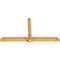 Ekena Millwork Eugene Rough Sawn Timber Gable Bracket, Western Red Cedar, 108"W x 58"H x 6"D x 6"F, 13/12 Pitch GBW108X58X0606EUG00RWR - alternate 3